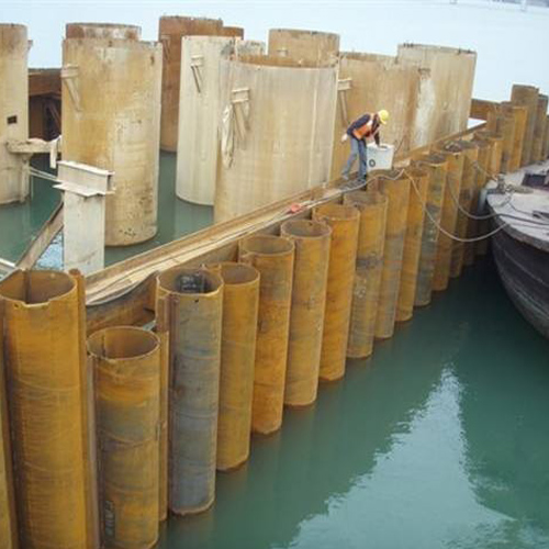 随州钢护筒现场安装